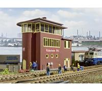 Vollmer H0 45767 - Cabina di Blocco Rüdesheim,L 20 x B 8,3 X H 18,6 CM Kit Merce