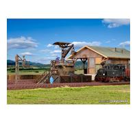 Vollmer N 47549 - Kleinbekohlungsanlage con Gru Kit di Costruzione Merce Nuova