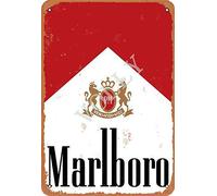Volly Marlboro Retrò prevenire l'abbagliamento classico chic divertimento arte moda metallo decorazione della parete Targa in metallo adatto per cucina soggiorno bar caffetteria decorazione