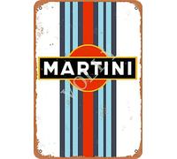 Volly Martini Retrò prevenire l'abbagliamento classico chic divertimento arte moda metallo decorazione della parete Targa in metallo adatto per cucina soggiorno bar caffetteria decorazione