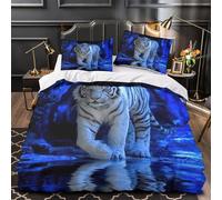 Volo della colomba bianca Set Di Copripiumino 3 pezzi microfibra stampa 3D con federe per cuscini con cerniera incluso federe simbolico copripiumino for bambini e adolescenti Double（200x200cm）