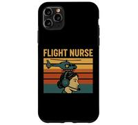 Volo Infermiera Elicottero Retrò Scuola Infermieristica Vintage Volare Custodia per iPhone 11 Pro Max