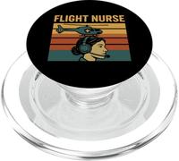 Volo Infermiera Elicottero Retrò Scuola Infermieristica Vintage Volare PopSockets PopGrip per MagSafe