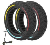VOLOHAS 60/65-6,9 ruote di ricambio in gomma piena, 10 pollici, pneumatici solidi per Ninebot Max G2 G2D G2E G65 F3 Pro scooter elettrico posteriore, pneumatici di ricambio pieni antiscivolo