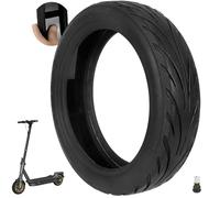 VOLOHAS 60/65 - 6,9 Tubeless pneumatici con valvola per Ninebot Max G2/G2D/G2E/G65/F3/F3 Pro Posteriore Scooter 10'' Ruote di ricambio altamente elastiche con colla live riparabile antiforatura (1