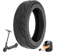 VOLOHAS 60/70-6.5 Pneumatico Tubeless con Valvola per Scooter Elettrico Ninebot Max G30 10'' Anteriore/Posteriore Ruota di Scorta con Colla Live Incorporata Riparabile a Prova di Foratura (1 Pezzo)