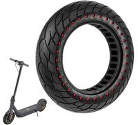 VOLOHAS 60/70-6,5 Ruota in Gomma Piena 10 x 2,5 Pneumatici Solidi per Segway Ninebot Max G30/G30E/G30LP Monopattino Elettrico Anteriore o Posteriore, Antiscivolo, Antiforatura (Punto Rosse 1 PCS)