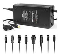 VOLOHAS Caricabatterie da 54,6 V 2 A per Kukirin G2 Pro/Kukirin G2 MAX, per scooter elettrico Xiaomi 4 Ultra/5 Pro, caricatore per batteria al litio da 48 V, ricambio con connettori di interfaccia 9