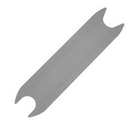 VOLOHAS Flycoo2 MAX G30, cuscinetto per pedali in gomma per scooter, decorazione impermeabile, adesivo per scooter elettrico Ninebot MAX G30, protezione antiscivolo, accessorio di ricambio per scooter