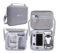 VOLOHAS Mini borsa portaoggetti 4K, borsa per DJI Mini 4K/Mini 2 SE/Mini 2, borsa portatile impermeabile, antiurto, custodia protettiva per riporre accessori, 20,5 x 19 x 10 cm, grigio, Per Dji Mini 4
