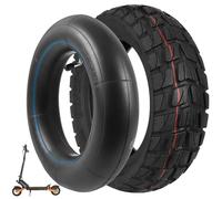 VOLOHAS Pneumatici da strada 80/65-6 e camera d'aria rinforzata con valvola ad angolo di 90° per scooter elettrico Kaabo Wolf Warrior X/MANTIS 10, Kukirin G2 MAX/G3 Pro, Joyor S5, pneumatici di