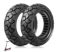 VOLOHAS Pneumatico solido 10x3 80/65-6 per Kugoo M4/M4 Pro/Kukirin G2 Max, Joyor Y8-S, Nanrobot D6+, Kaabo Mantis Scooter elettrico 10" 255x80 pneumatico pneumatico di ricambio ad alta elasticità (2