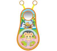 Volon seggiolino auto per bambini - giocattolo di guida interattivo con suoni, controller di simulazione rotativo | Pecensione del bambino Play Toy per i viaggi, gioco di apprendimento sensoriale per