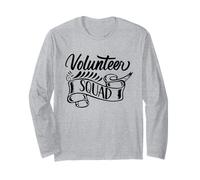 Volontariato Squadra Lavoro Volontariato Volontari Non Retribuiti Maglia a Manica