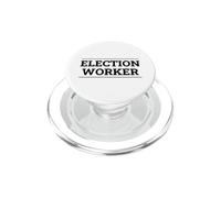 Volontario del seggio elettorale PopSockets PopGrip per MagSafe