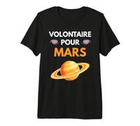 Volontario per Marte Cielo Pianeta Viaggio nello Spazio Maglietta Premium