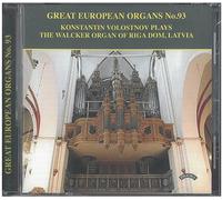 Alexander Glazunov Great European Organs No. 93 (CD) Album