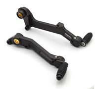 VOLOVEMEPA Leva del Cambio Leva del cambio CNC per Ducati Multistrada 950 1200/S Enduro 2015+ Accessori per moto Leve del cambio freno posteriore sinistra destra Leva del Pedale(Gear Brake Set Black)