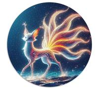 Volpe a nove coda Jigsaw Puzzle Impossible 1000 Pezzi Decorazione Per La Casa. Giochi Rilassamento E Intelligence Per Adulti E Bambini Da 12 Anni 1000pcs (67.5x67.5cm)