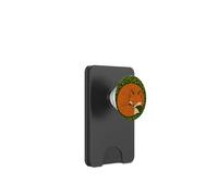 Volpe addormentata accogliente autunno bosco animali natura amante PopSockets PopWallet per MagSafe