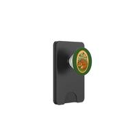 Volpe addormentata accogliente autunno bosco animali natura amante PopSockets PopWallet per MagSafe