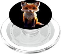 Volpe Amo le Volpi Volpe Rossa Amo la Piccola Volpe PopSockets PopGrip per MagSafe
