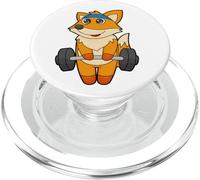 Volpe Bodybuilder Bilanciere Bodybuilding PopSockets PopGrip per MagSafe