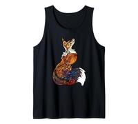 Volpe carino animale grafico Fox Canotta