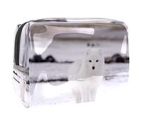 Volpe d'inverno Borsa cosmetica da viaggio Borsa da toilette Make Up Bag per signora