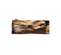 Volpe e fiori adorabile fiocco per bambini morbido ed elastico accessorio per capelli per bambini 0-6 mesi baby shower morbido elastico delicato sulla pelle