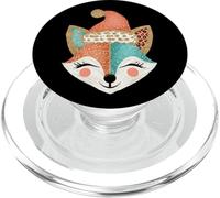Volpe festiva allegro divertimento per le vacanze PopSockets PopGrip per MagSafe