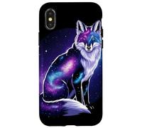 Volpe Galattica Stellare Magica Notte Custodia per iPhone X/XS