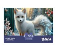 volpe Jigsaw Puzzle Impossible 1000Pcs Porta incantata Decorazione Per La Casa. Giochi Rilassamento E Intelligence Per Adulti E Ragazzi Da 14 Anni 70x50cm/1000pcs
