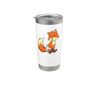Volpe Kawaii Baby Bicchiere termico in acciaio inox doppia parete