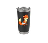 Volpe Kawaii Baby Bicchiere termico in acciaio inox doppia parete