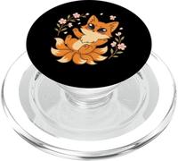 Volpe Kitsune Giapponese A Nove Code Sakura Mitologia PopSockets PopGrip per MagSafe