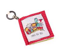 (Volpe) Libro giocattolo in stoffa per bambini per lo sviluppo della coordinazione occhio-mano e delle capacitÃ