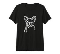 Volpe Linework Appassionati di Fauna Selvatica Maglietta Premium