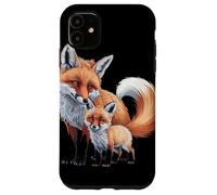 Volpe Madre e Cucciolo Natura Custodia per iPhone 11