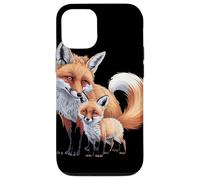 Volpe Madre e Cucciolo Natura Custodia per iPhone 12/12 Pro