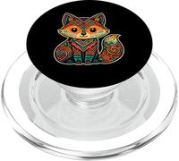 Volpe Maya azteca messicana Antica Mitologia Mesoamericana Arte PopSockets PopGrip per MagSafe