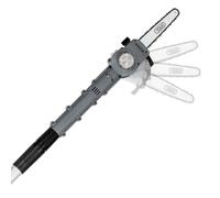 Potatore Seghetto a Catena con 2 Batterie su Asta KVS8000P Volpi