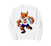 Volpi Rugby/Giocatore di Rugby Felpa