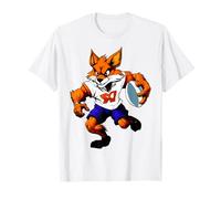 Volpi Rugby/Giocatore di Rugby Maglietta