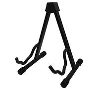 VOLT G-200 - Supporto per chitarra 33 x 41 cm (supporto universale A per chitarra acustica, chitarra elettrica e basso, stabile e pieghevole), colore: Nero