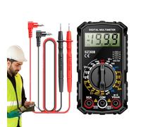 Volt Meters and Multimeters, Professional Digital Multimeter, 2000 Counts Voltage Tester, Electrical Multimeter with Backlit Lcd Display, Accurate Testing for Electrical