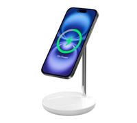 Volta Caricatore MagSafe 2 in 1, Stand MagSafe per iPhone e AirPods, Caricatore Wireless Magnetico Compatibile con iPhone 16/15/14/13/12 Serie, AirPods Pro