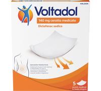 Voltadol Antinfiammatorio Diclofenac, 5 Cerotti Medicati 5 pz Cerotto