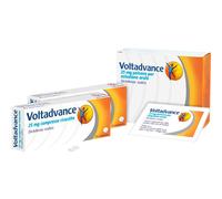 GLAXOSMITHKLINE C.HEALTH.Srl VOLTADVANCE 10 COMPRESSE RIVESTITE 25MG