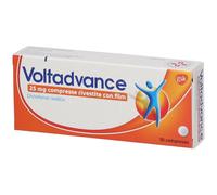 GLAXOSMITHKLINE C.HEALTH.Srl VOLTADVANCE 10 COMPRESSE RIVESTITE 25MG